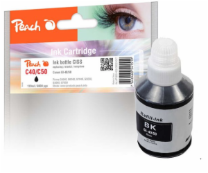 PEACH kompatibilní cartridge Canon GI-40/50, black, 170ml