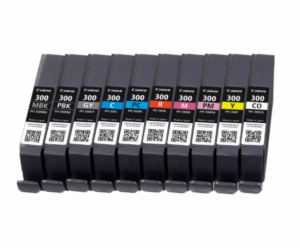 Canon cartridge PFI-300 MBK/PBK/C/M/Y/PC/PM/R/GY/CO Multi...