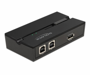 DeLOCK USB 2.0 Switch pro 2 PC na 1 zařízení, USB switch