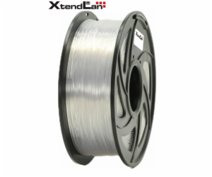 XtendLAN PETG filament 1,75mm průhledný bílý/natural 1kg