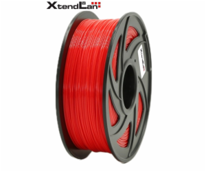 XtendLAN PLA filament 1,75mm zářivě červený  1kg