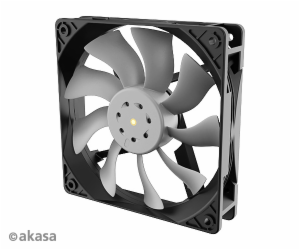 AKASA ventilátor OTTO SF12, 120x120x25mm, 12V