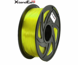 XtendLAN PLA filament 1,75mm průhledný žlutý 1kg