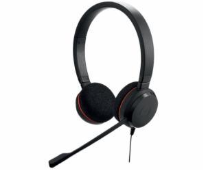 Jabra Evolve 20SE/Stereo/USB-C/Drát/MS/Černá