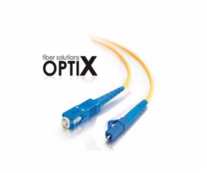 OPTIX LC/UPC-SC/UPC Optický patch cord 09/125 2m Simplex ...