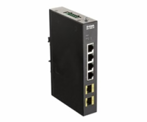 D-Link DIS-100G-6S D-Link DIS-100G-6S 4-port Gigabit Indu...