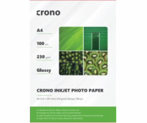 Crono PHPL4A, fotopapír lesklý, A4, 230g, 100ks