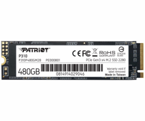 Patriot P310 480GB, P310P480GM28 PATRIOT P310/480GB/SSD/M...