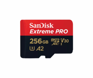 SanDisk micro SDXC karta 256GB Extreme PRO (200 MB/s Clas...