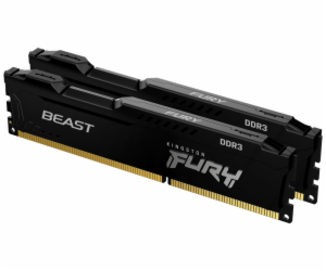 Kingston FURY Beast/DDR3/16GB/1600MHz/CL10/2x8GB/Black