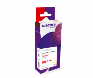 WECARE ARMOR ink kompatibilní s CANON CLi-581XXLY,žlutá/y...