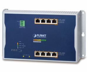 Planet WGS-4215-8HP2S plochý L4 switch, 8x1Gb, 2x1Gb SFP,...