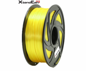 XtendLAN PLA filament 1,75mm lesklý žlutý 1kg