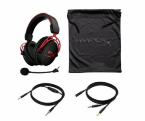 HyperX Cloud Alpha Wireless RED GAM HEADSET - Sluchátka k PC