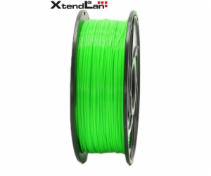 XtendLAN PLA filament 1,75mm zářivě zelený 1kg