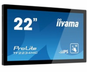 22" iiyama TF2234MC-B7X: IPS, FullHD, capacitive, 10P, 35...