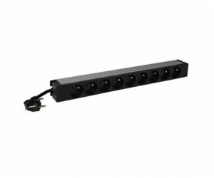 LEGRAND PDU Základní, 1U-19", výstup 9x 230V (CZ/FR), 1-f...