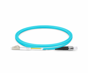 Optický patch cord Duplex LC-ST 50/125 2m MM OM4