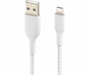 Belkin CAA002bt2MWH oplétaný USB-A - Lightning, 2m, bílý ...