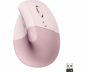 Logitech Lift Vertical Ergonomic Mouse - Dark Rose Vertik...