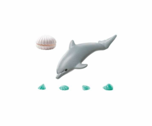 71068 Wiltopia Junger Delfin, Konstruktionsspielzeug