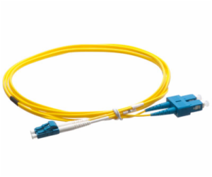 OPTIX LC/UPC-SC/UPC Optický patch cord 09/125 15m G657A