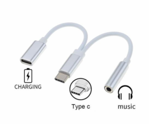 PremiumCord Převodník USB-C na audio konektor jack 3,5mm ...