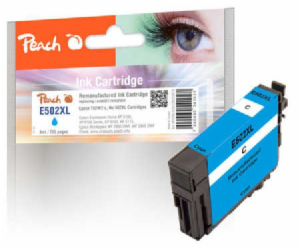 PEACH kompatibilní cartridge Epson T02W2, No 502XL azurov...