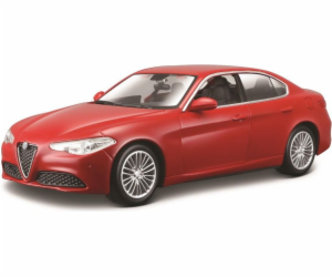 Kovový model Alfa Romeo Giulia 2016 Červená 1/24