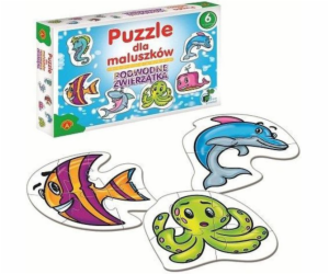 Puzzle pro miminka - Podvodní zvířátka