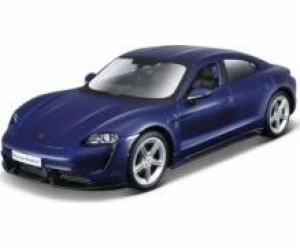 Model metalowy Porsche Taycan Turbo S Niebieski 1/24