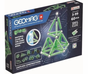 Geomag Magnetické bloky Glow Recycled 60 prvků