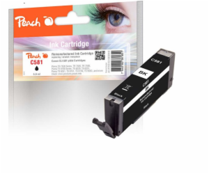 PEACH kompatibilní cartridge Canon CLI-581, black, 5,6ml