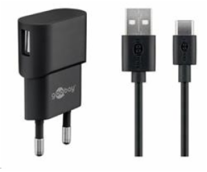 PremiumCord Napájecí a nabíjecí adaptér 230V na USB 5V/1A...