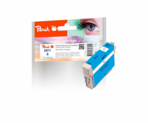 PEACH kompatibilní cartridge Epson T0712, cyan, 7,2 ml