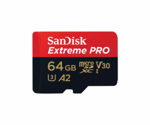 SanDisk micro SDXC karta 64GB Extreme PRO (200 MB/s Class...