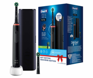 Oral-B PRO 3 3500 Black Edition with travel case