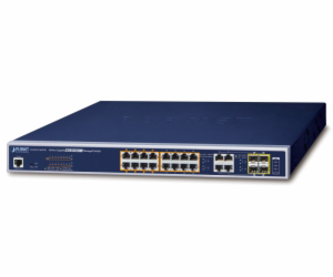 Planet GS-4210-16UP4C L2 switch, 20x1Gb, 4x1Gb SFP, 16x P...