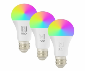 IMMAX NEO SMART sada 3x LED žárovka E27 11W RGB+CCT barev...