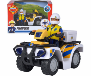 Simba Hasič Sam Police Quad s figurkou