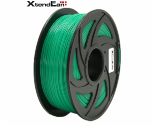 XtendLAN PLA filament 1,75mm průhledný zelený 1kg