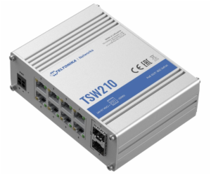 Teltonika INDUSTRIAL ETHERNET+SFP SWITCH- TSW210