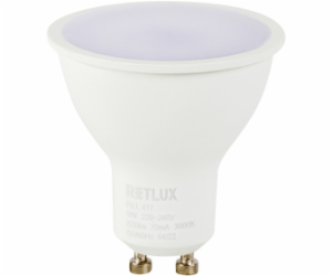 Retlux RLL 417 GU10 LED žárovka 9W 