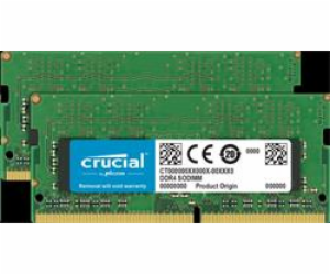 Crucial DDR4 64GB (2x32GB) SODIMM 3200Mhz CL22