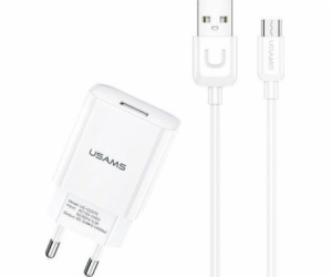 Síťová nabíječka 2.1A microUSB kabel