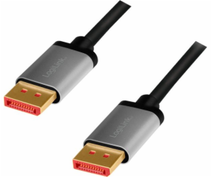 DisplayPort 8K / 60 Hz kabel, DP / M na DP / M, hliník 1m