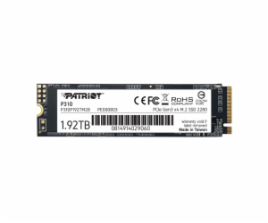 Patriot P310 1,92TB, P310P192TM28 PATRIOT P310 1,92TB SSD...