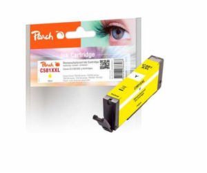 PEACH kompatibilní cartridge Canon CLI-581 XXL, yellow, 1...