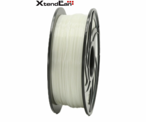 XtendLAN PLA filament 1,75mm průhledný bílý/natural 1kg