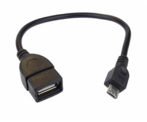 PremiumCord USB redukce kabel USB A/female - Micro USB/ma...